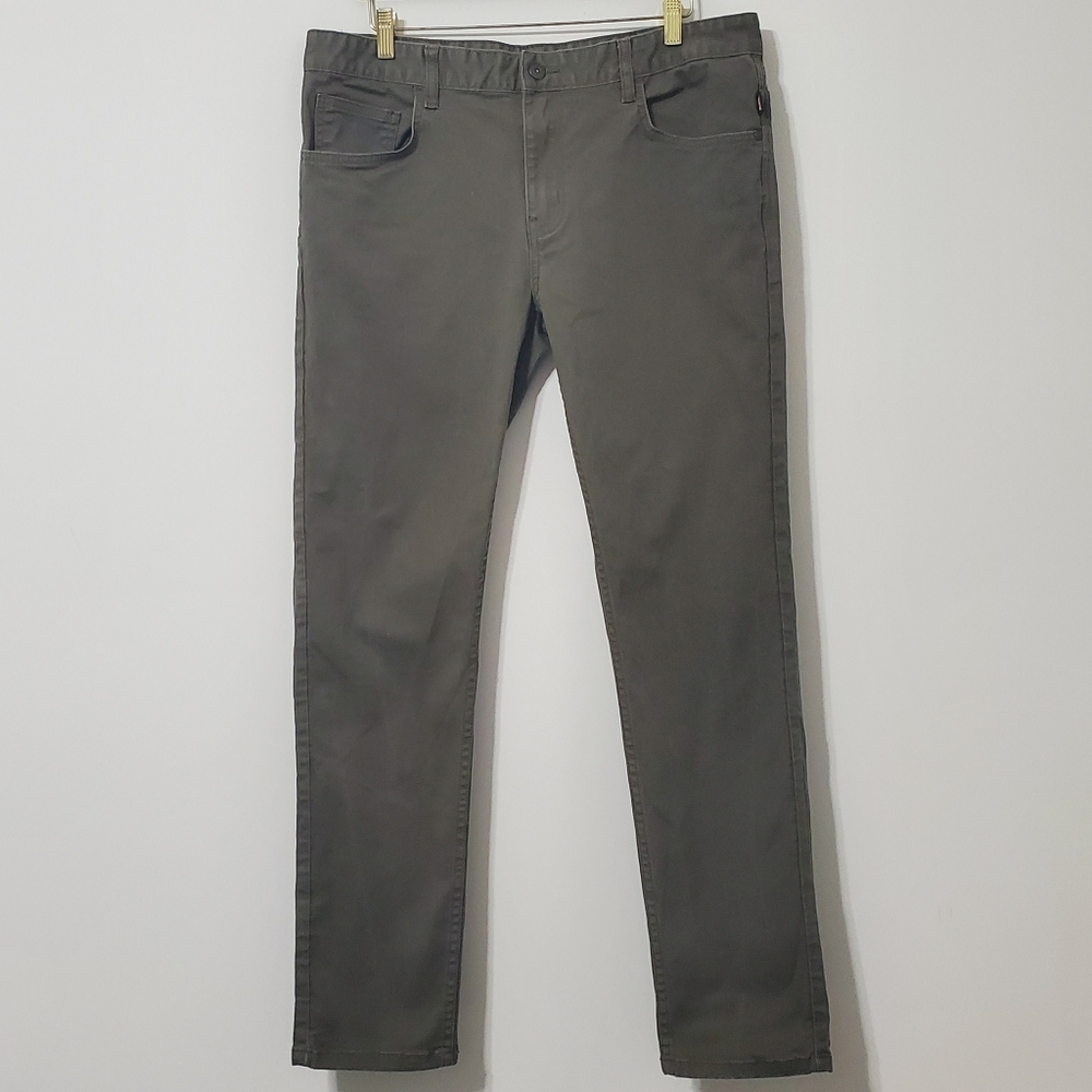 Globe G01 Slim Fit Jeans Olive Green  36 Waist